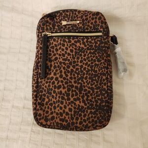 Stella & Dot Leopard Crossbody Bag